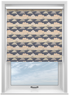 Cloudy Cosmos, Twinkle Grey - Twist&Fit Roller Blind